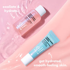 e.l.f. toner bottle close-up highlighting label and pore-refining benefit