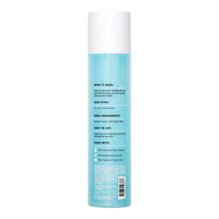e.l.f. toner on cotton pad removing residue and refreshing skin