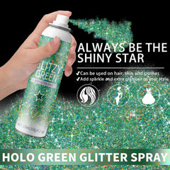 Elitles Made glitter texture on skin highlighting shimmering finish