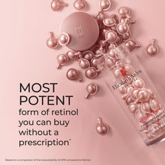 Elizabeth Arden close-up of capsule gel texture showing smooth absorption