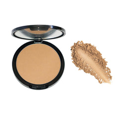 Elizabeth Mott bronzer swatches matte and luminous finishes demonstrating buildable color