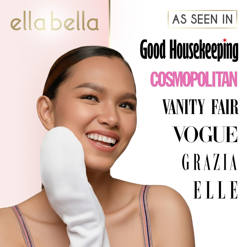 ELLA BELLA lifestyle scene in bathroom highlighting home spa comfort