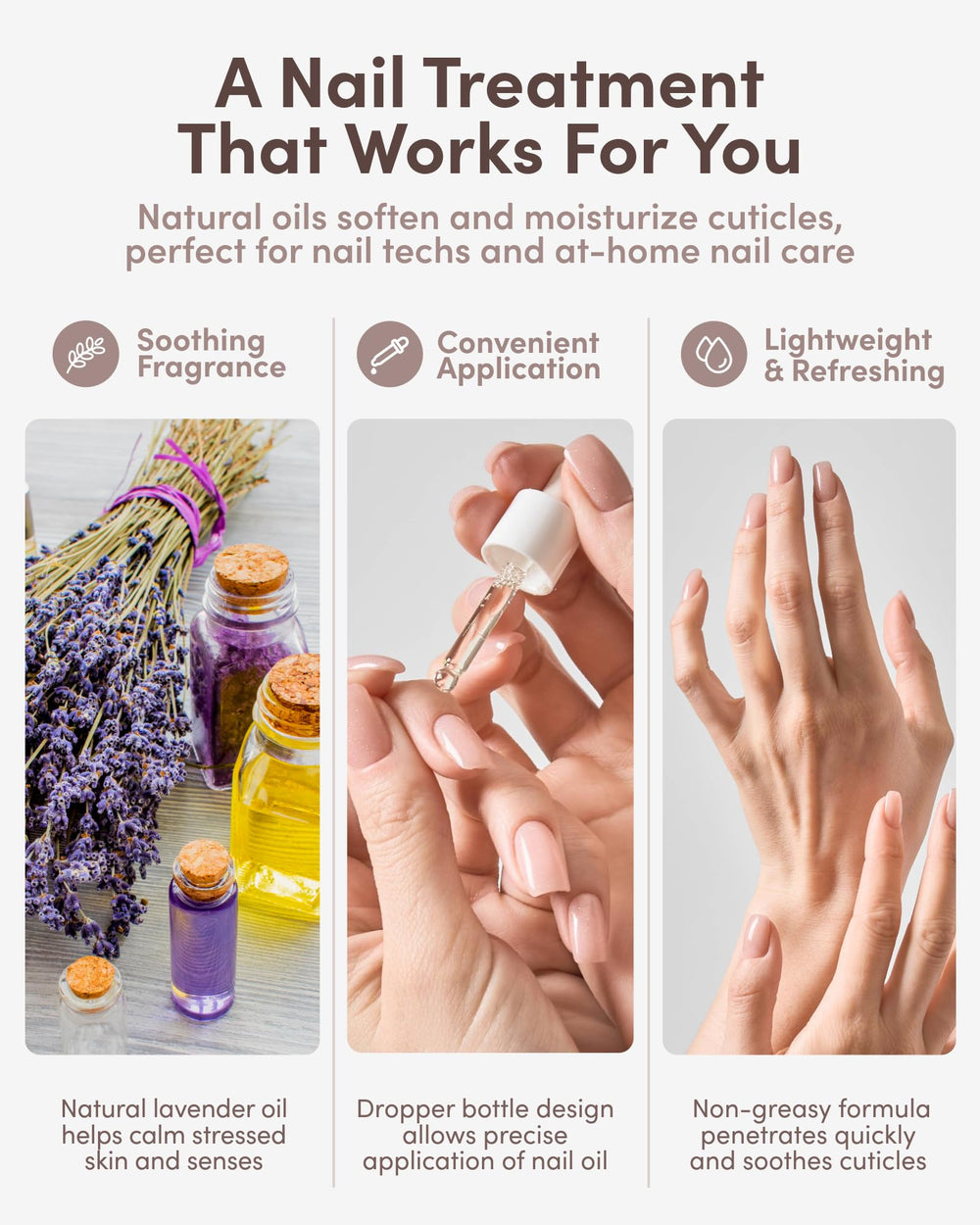 ella+mila lavender and chamomile ingredients emphasize soothing aroma