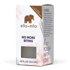 ella+mila parent applying polish to child showing habit support