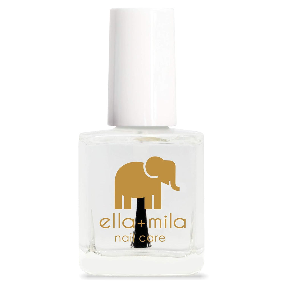 ella+mila ingredients label highlighting 17-free formula and safety