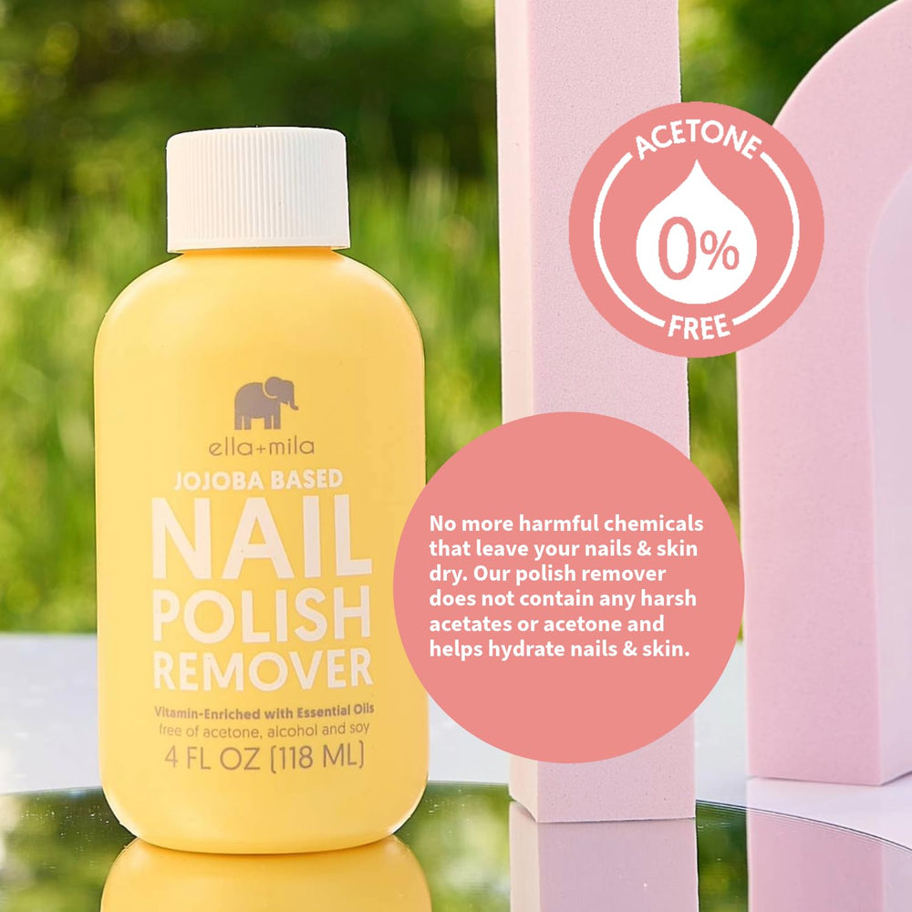 ella+mila used during hand care routine showing softer nails and cuticles