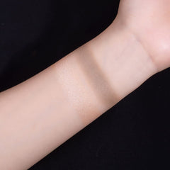 ELLESY brush and powder texture closeup showing silky finish and easy blending