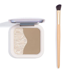 ELLESY palette front view showing slim compact and clean branding for travel convenience