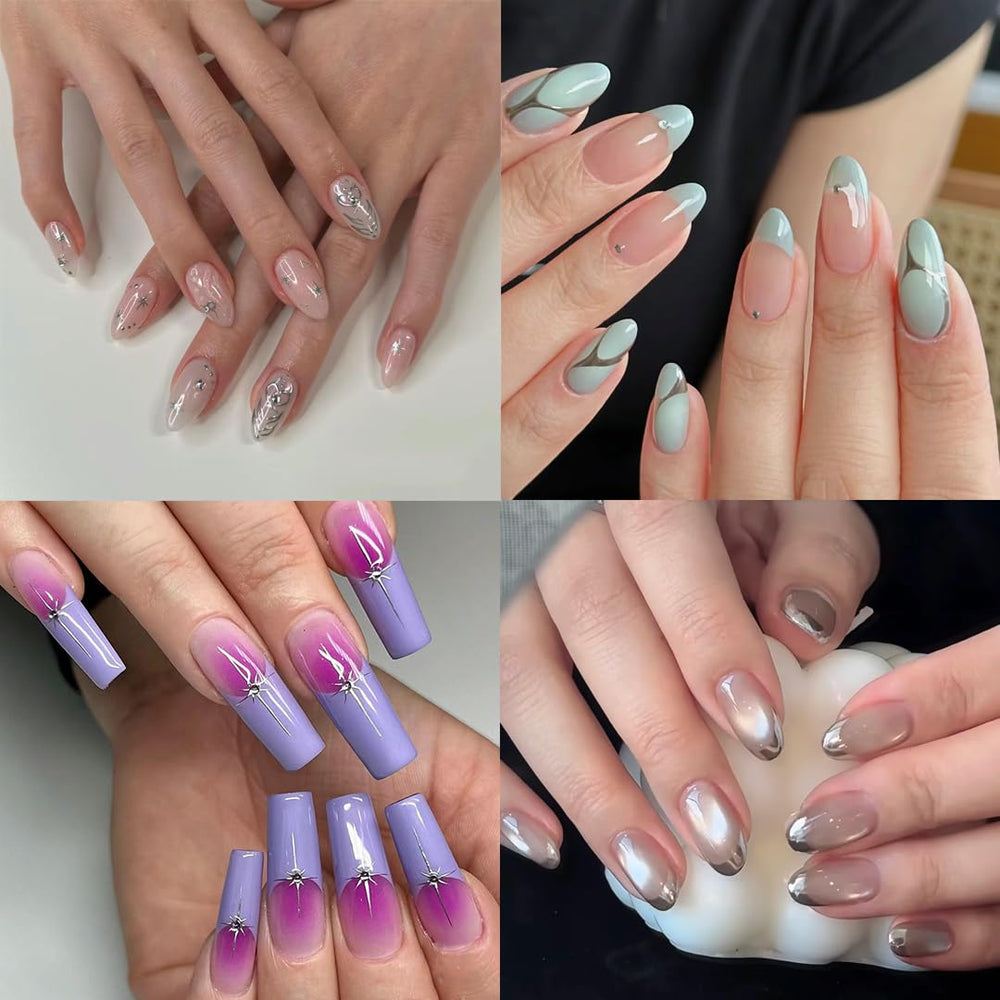 ELLEWIN salon station with nails in use illustrating professional results