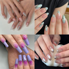 ELLEWIN salon station with nails in use illustrating professional results