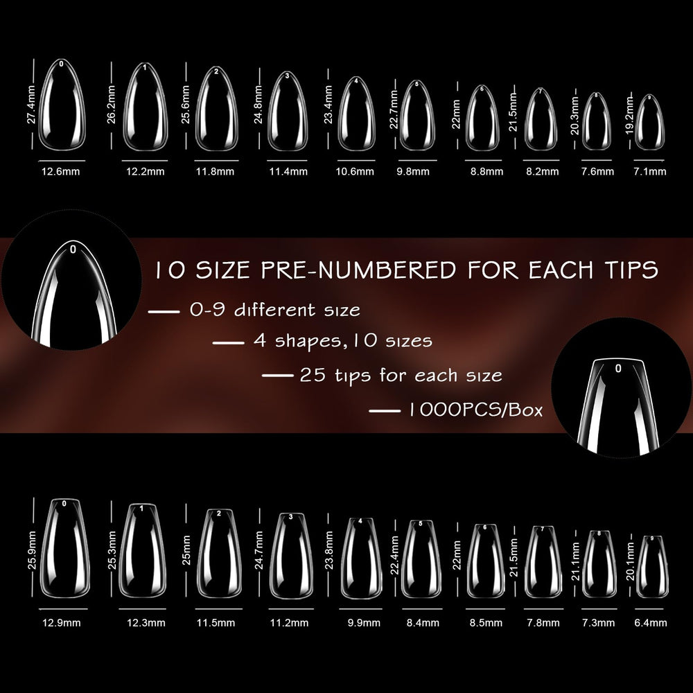 ELLEWIN hand scale comparison showing length options and realistic sizing