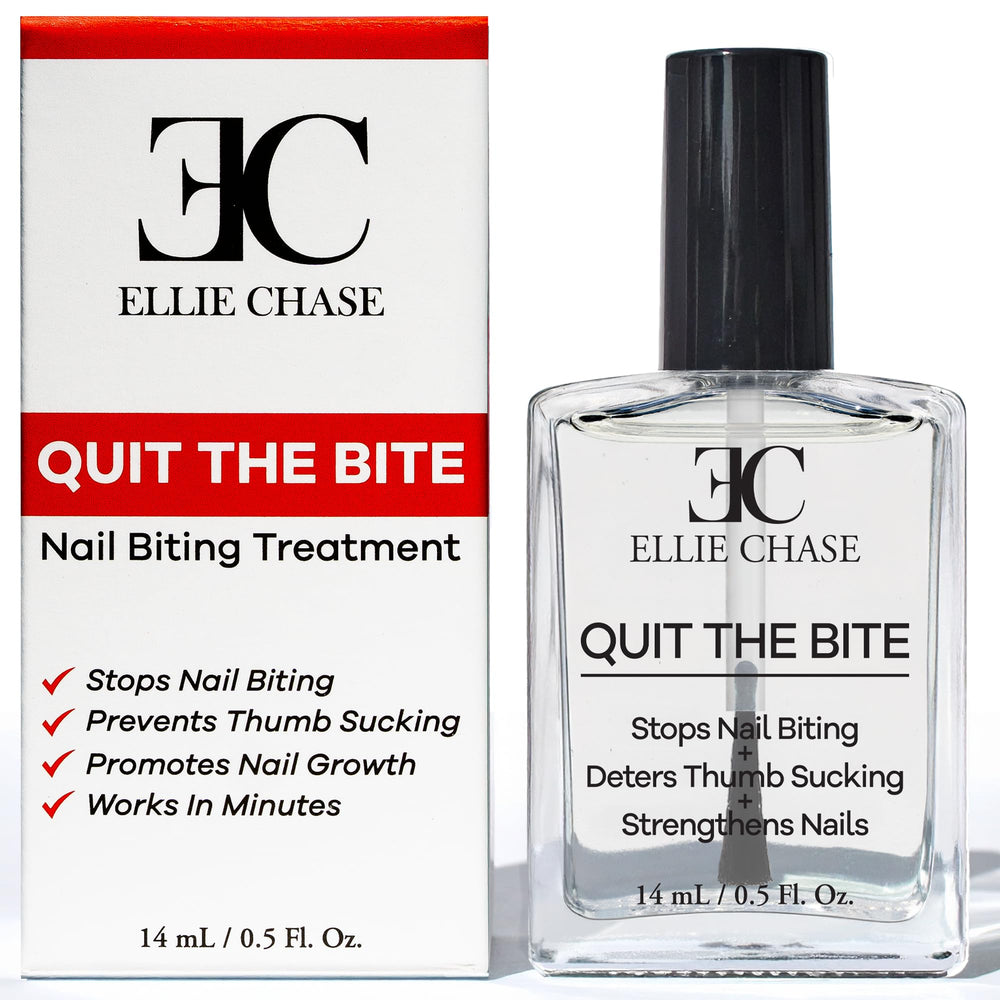 ELLIE CHASE front packaging showing 0.5 oz bottle and benefits