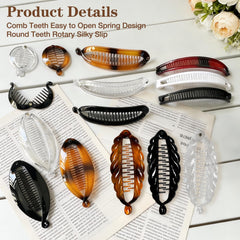 ELLOPH clips arranged on a vanity suggesting easy styling and storage