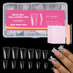ELSAGIRL kit front packaging showing 504 tips and benefits