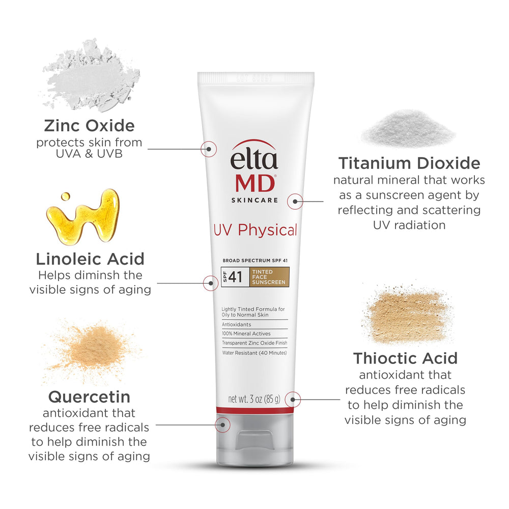 EltaMD swatch on hand illustrating blendability and natural tint