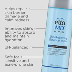 EltaMD product label highlighting malachite and AAComplex for barrier support