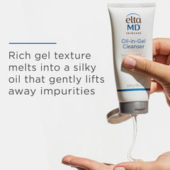 EltaMD tube dispensing product to show amount and ease of use for daily routines