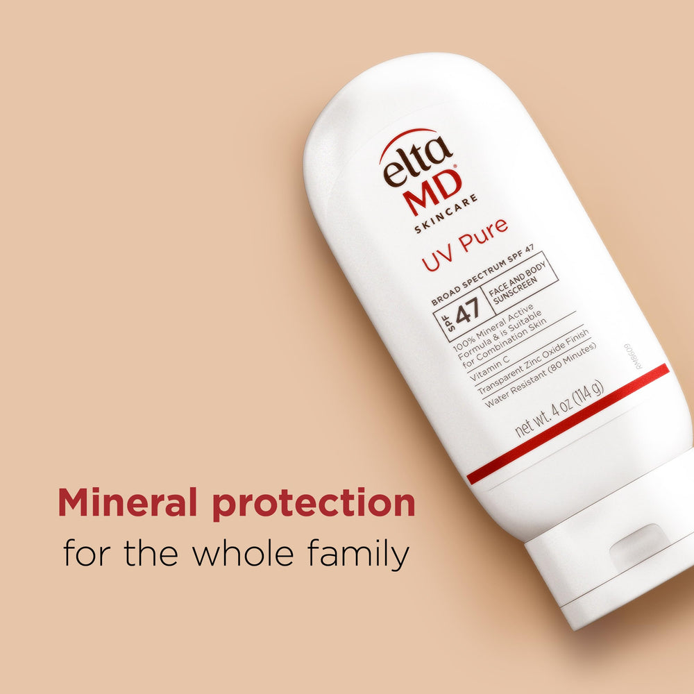 EltaMD texture close-up of lotion gliding smoothly for easy spreadability