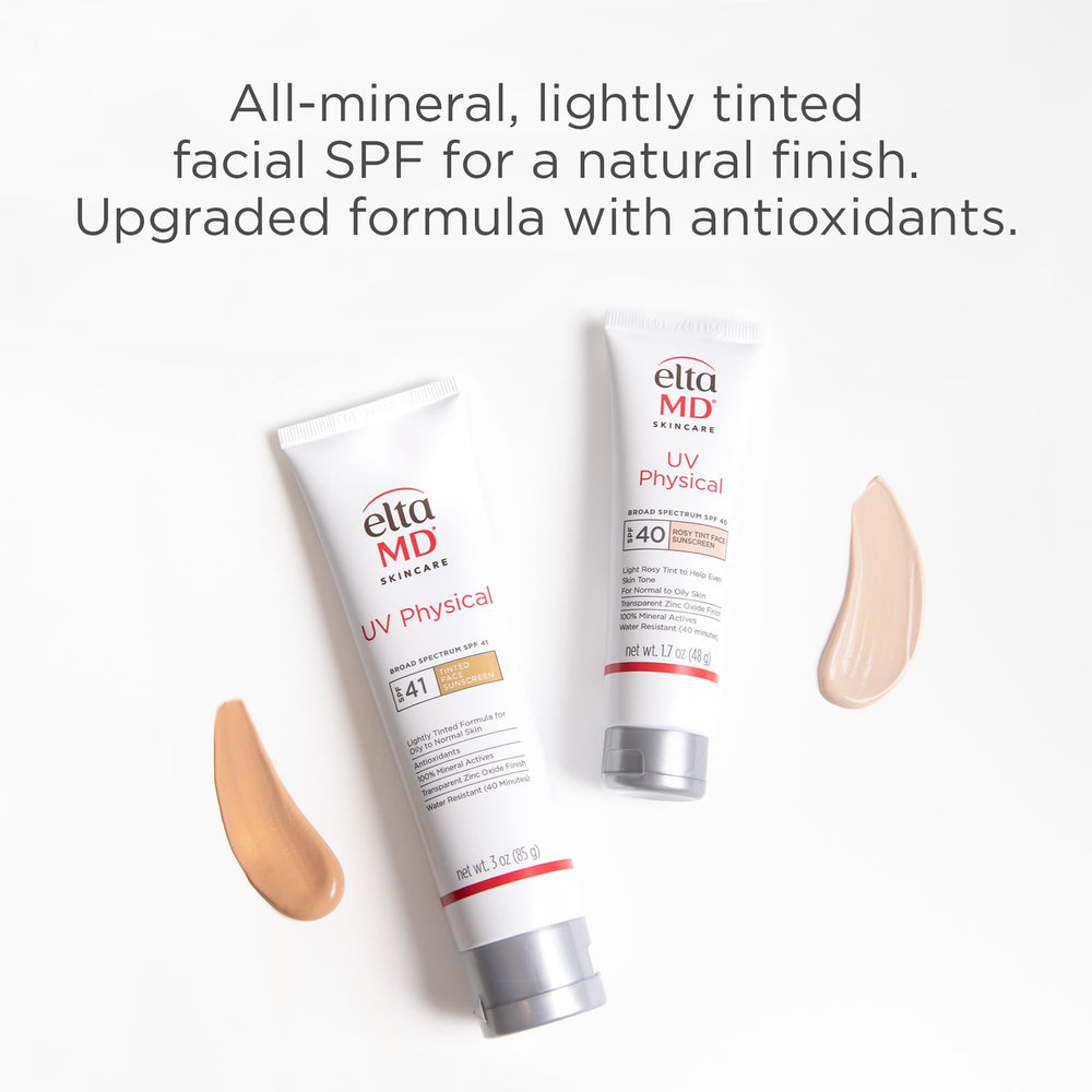 EltaMD cream texture close-up displaying smooth, matte finish