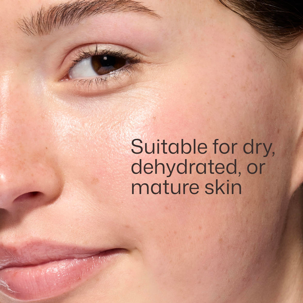 Back label and ingredients of EltaMD Hydration+ highlighting hyaluronic acid information