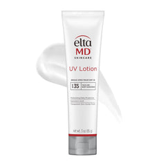 EltaMD UV Lotion front packaging showing SPF 35 and benefits