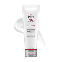 EltaMD UV Lotion front packaging showing sunscreen benefits and SPF