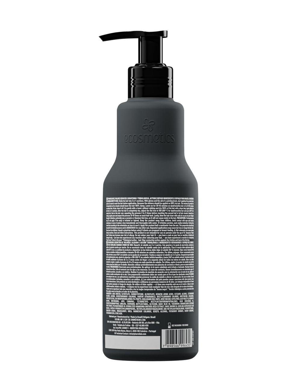 EMAX after treatment on model showing frizz-free shiny hair benefit