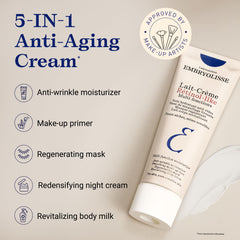 Embryolisse flatlay in skincare routine, primer and hydrating benefit