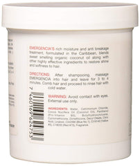 Emergencia creamy texture close-up demonstrating rich moisture and smooth application