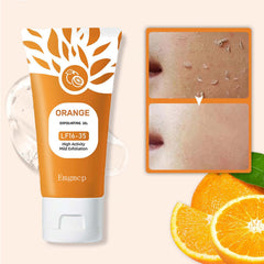 Emgmcp gel texture close-up highlighting smooth enzymatic formula benefits
