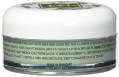 Eminence cream texture close-up showing rich, hydrating finish for luminous skin