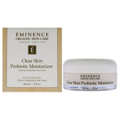 Eminence moisturizer front packaging showing 2 fl oz and label benefits