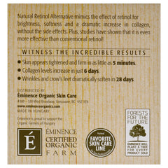 Eminence moisturizers on bathroom vanity conveying daily skincare routine benefit
