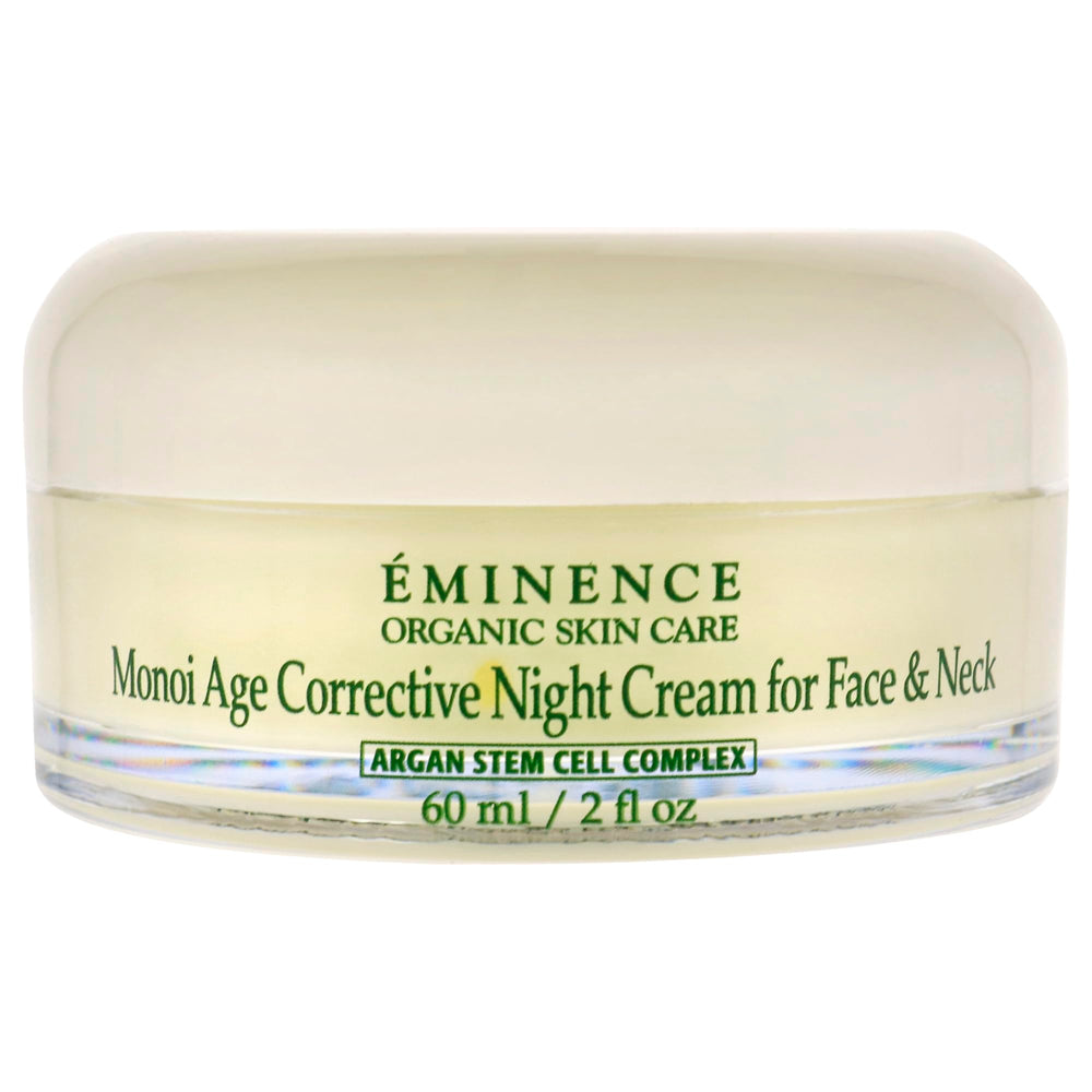 Eminence close-up texture of cream highlighting rich, moisturizing feel