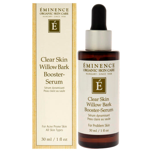 Eminence front bottle view showing label and packaging benefits