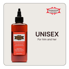 ENDOTEN CONTROL styled hair after use showcasing improved manageability and natural shine
