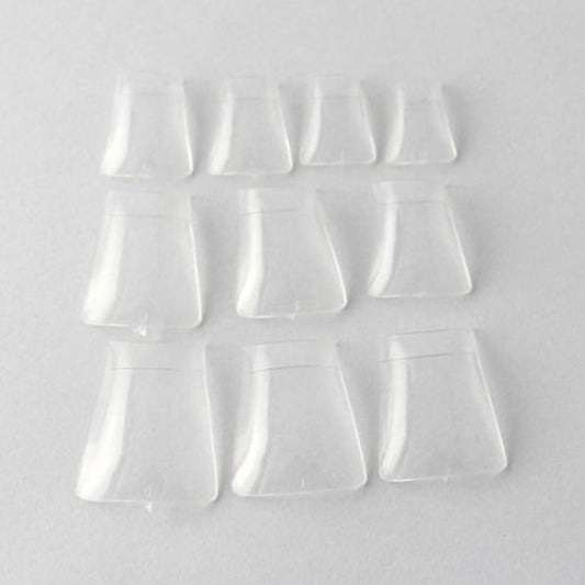 enForten front packaging showing 500 clear duck feet tips and professional quantity benefit