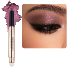 Enfuntins front packaging showing Orchid Shimmer stick, easy portable glam