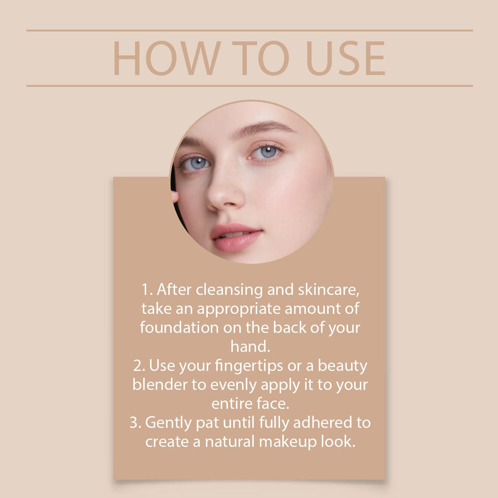 ensthee application with sponge showing even coverage and quick finish benefit