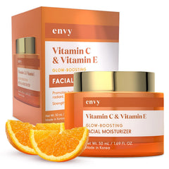 Envy front packaging shows jar and logo for a refined vanity display and quick identification