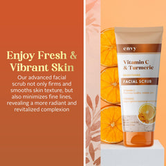 Envy scrub texture close-up revealing gentle exfoliant particles for smoothness