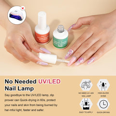 eodci activator bottle in use speeding dry time for efficient nail services