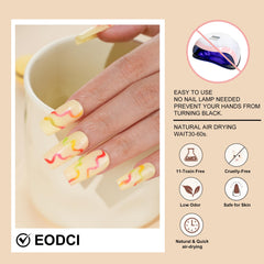 label detail on eodci packaging showing product name and odor-free benefit for confident purchase