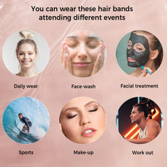 EOREA headbands inside a travel purse ready for on-the-go styling
