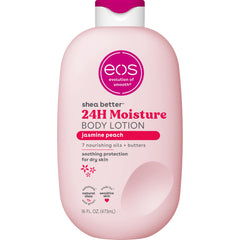 eos front pump bottle showing label and 16 fl oz size benefit