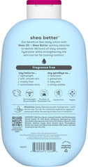 eos lifestyle bathroom scene showing daily moisturize routine benefit