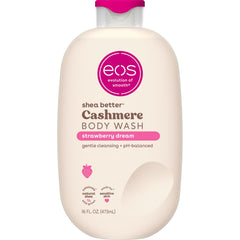 eos front bottle of Strawberry Dreams showing appealing packaging and scent