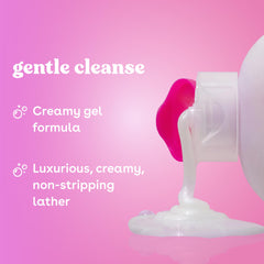 eos bottle staged by sink suggesting daily routine and fresh scent