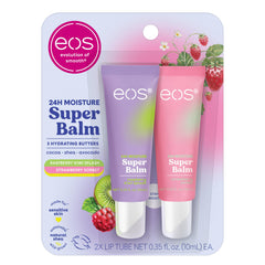 eos front view of two tubes showing packaging and duo benefit