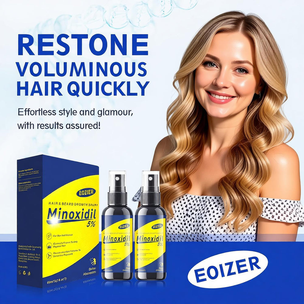 Eozier application on scalp targeting thinning area for improved look